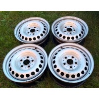 4× колесо штампованное volkswagen oe 6.5 