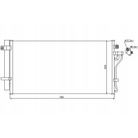 Nissens 940099 конденсатор , кондиционер