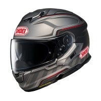 Shoei gt - air 3 discipline tc - 1 грей / red kask