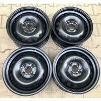 4× колесо штампованное renault oe 6jx15 et40 6.0 
