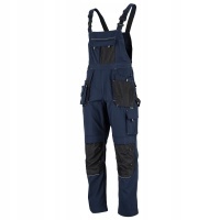 Spodnie ogrodniczki basic line темно - синий л stalco s090300002