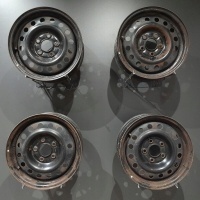 4× колесо штампованное nissan oe 40300bu000 6.0 