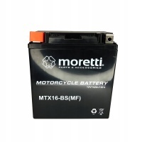 Аккумулятор мотоцикл 12v 14ah mtx16 гель moretti