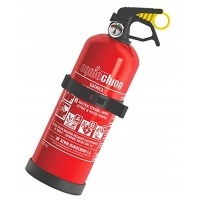 Db - automotx abc 1kg с manometrem wieszakiem gaśnica pros