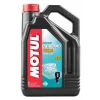 Масляный моторное motul outboard tech 5 л 10w - 40
