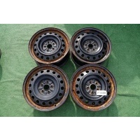 4× колесо штампованное toyota oe 42611 - 05130 6.5 