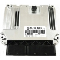 Блок управления экю volkswagen гольф 03l906018rg 0281017946