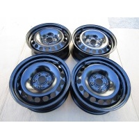 4× колесо штампованное volkswagen oe passat b5 b6 b7 b8 b9 6 , 5j 5x112 et42 6.5 