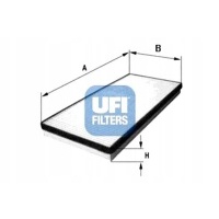ufi 53.061.00 фильтр , вентиляция przestrzeni pasażerskiej