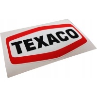 Наклейка texaco red - black