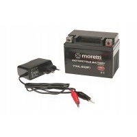 Аккумулятор гелевый 12v 4 ах moretti ytx4l - bs зарядное устройство