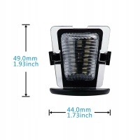 Rear number plate light 2007 - 2018 68064721aa acces