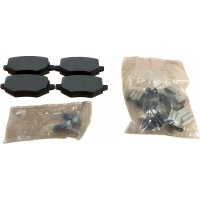 Колодки тормозной передняя джип avenger mopar oe 1684909680