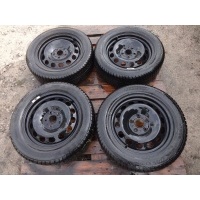 4× колесо штампованное volkswagen oe 5q0601027q 6.0 