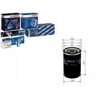 Bosch фильтр масляный 61589106 1901604 4667339 4667755