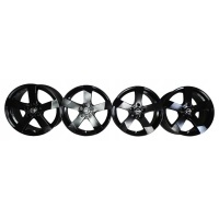 4× колесо алюминиевая dezent nissan qashqai ii 2 j11 x - trail t32 juke leaf 7.5 