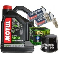U24esr - n комплект масляный motul 5100 10w40 4l фильтр suzuki dl650 v - strom 04 - 11