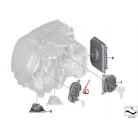 Bmw x3 м f97 left direction indicator светодиодный module 63117466111