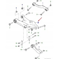 Ягуар i - pace x590 rear left lower wishbone arm t4k4862 original
