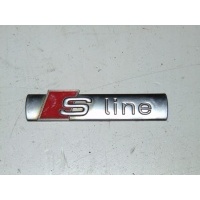 Значек эмблема s - line s line audi a4 b7