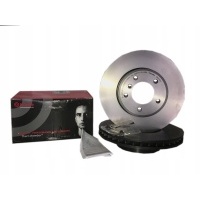 2× диск тормозной передняя opel chevrolet brembo 1l52