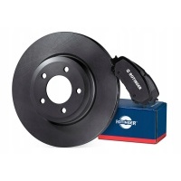 2× rotinger rt 4518 - gl тормозные диски ham . galwanizowane seat леон , aud rotinger колодки передняя arteon , cc , гольф vii , passat b7 , b8 , sharan , tiguan