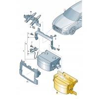 Оригинальные audi oe корпус 4k0907636