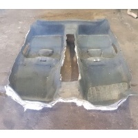 Коврик покрытие пол honda civic vii
