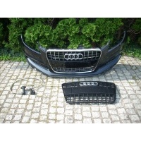 Audi q7 4l0 рестайлинг s - line передняя бампер передний в сборе накладка расширения