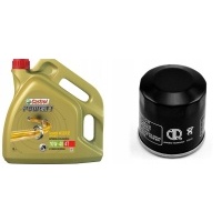 Масляный моторное castrol power 1 10w40 4l фильтр масляный miw h1013 h1014