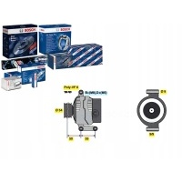 генератор 14v , 90a fiat 500 , 500 c , doblo , dobl