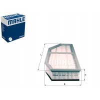 Mahle фильтр воздушный ca20 e08l c6800 elp9329