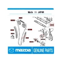 Комплект ремня грм в сборе оригинал oe mazda mps cx - 7 2.3t