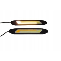 Свет с указат. поворота drl светодиодный cob 26cm