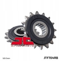 Зубчатая рейка передняя jtf704.17rb 525 17 зубов глушитель вибрации bmw f 650 750 800 gs st