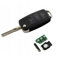 Ключ пульт skoda roomster superb 1j0959753ah