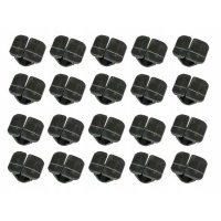 20× крепеж знак отключения капота капота двигателя для audi seat skoda volkswagen