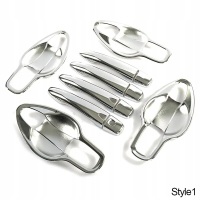 Stylizacji chrome obejmuje для nissan qashqai j10 2014 2015 2016 2017 2018