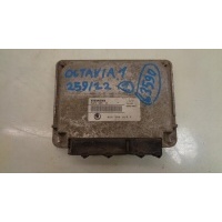Блок управления двигателя skoda октавия i 1.6b 74kw 97r