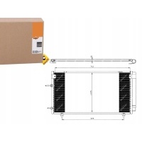 Радиаторы кондиционера конденсаторы nrf 35518