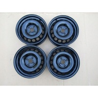 4× колесо штампованное citroen oe citroen c1 i ii toyota aygo i ii peugeot 107 108 4.5 