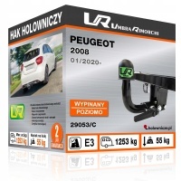 Фаркоп peugeot 2008 , 01 / 2020 -