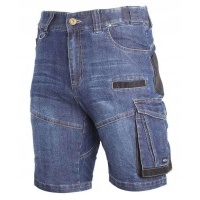 Spodenki короткие jeansowe синяя stretch с wzmocnieniem s l4070701