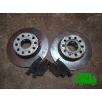 Oe vag диск тормозной задняя 5q0615601d