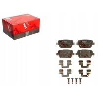 Комплект тормозной колодок trw lr003655 lr003772