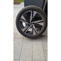 Volvo xc90 ii колёса оригинальные 20 дюйм 275 / 45r20 5 - spoke чёрный diamond cut oe