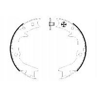 Hella pagid челюсти тормозной mb950212 mn102635 mr
