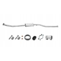 Citroen berlingo 1.1 1.4 1.6 2000 - 2003 глушитель центральная