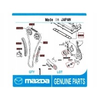 Комплект ремня грм в сборе оригинал oe mazda 3 6 mps cx7