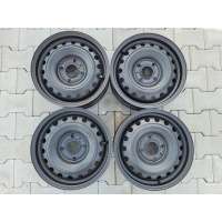 4× колесо штампованное nissan oe nissan nv 200 electryc evalia almera 5.5 